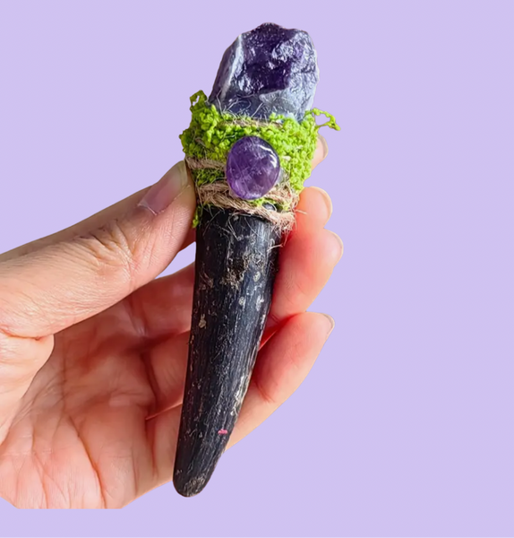 Crystal Antler Wands