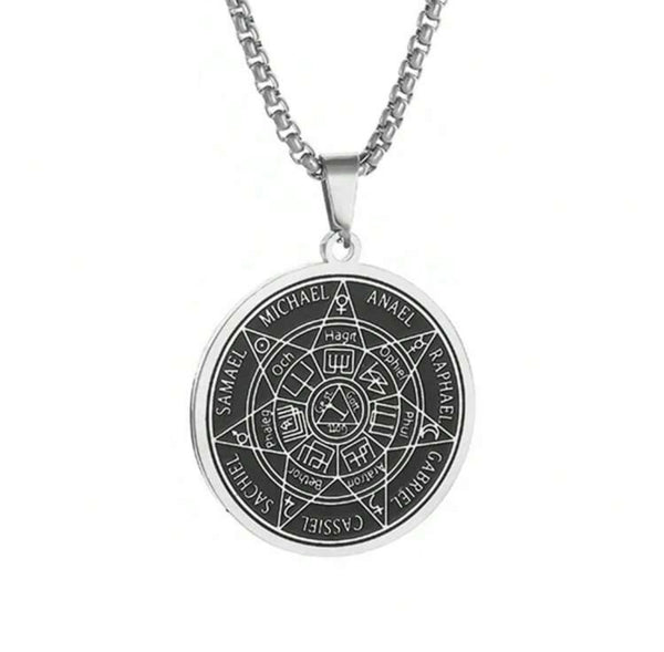Seven Archangels Seal of Solomon Pendant