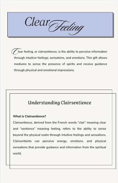 Spirit Communication E-Book