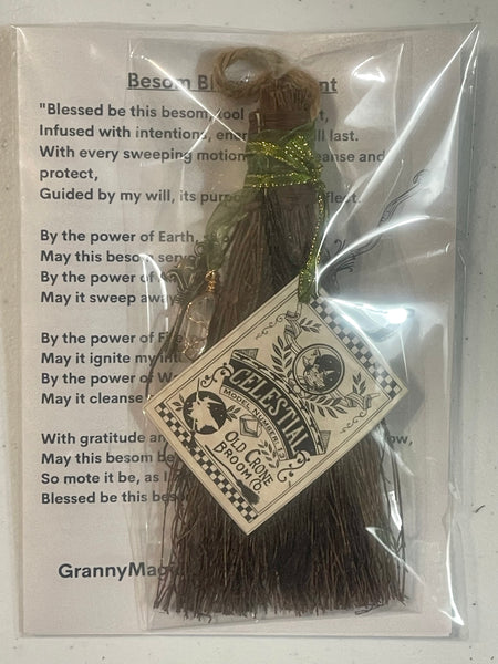 6” Cinnamon Broom