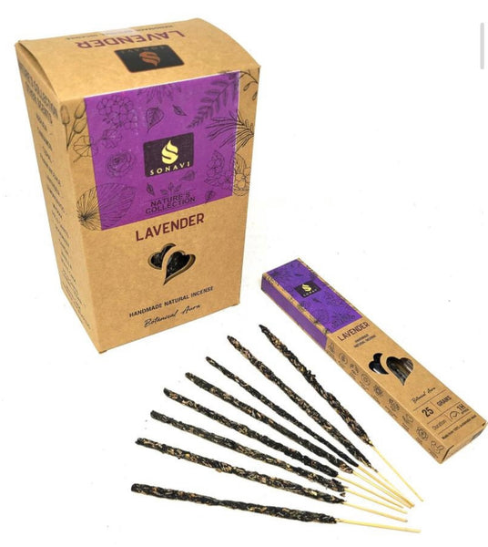 Natural Premium Incense: Lavender, Rosemary, & White Sage