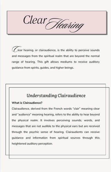 Spirit Communication E-Book