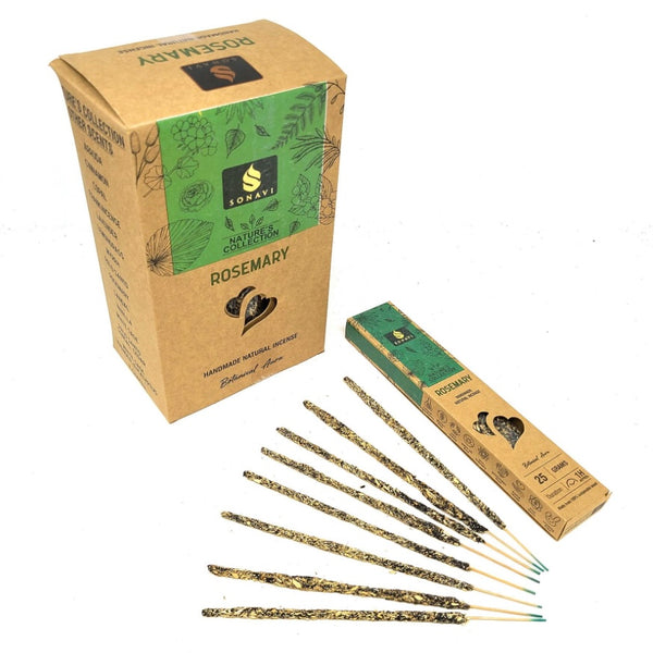 Natural Premium Incense: Lavender, Rosemary, & White Sage