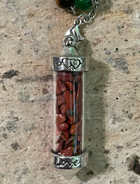 Pendulums: Crystal Chambered, Chakra Chain