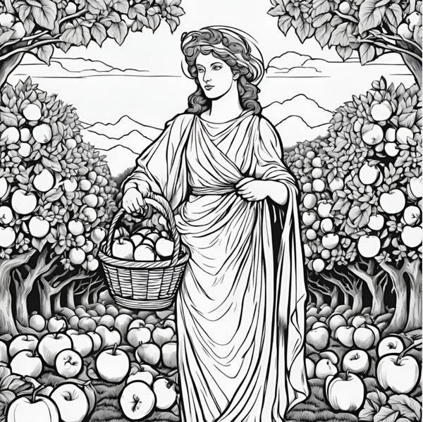 Free Pomona Coloring Sheets