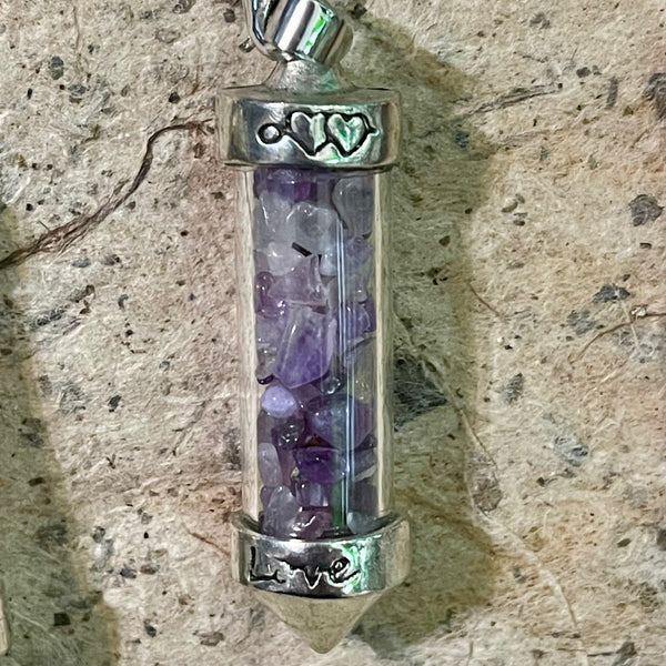 Pendulums: Crystal Chambered, Chakra Chain