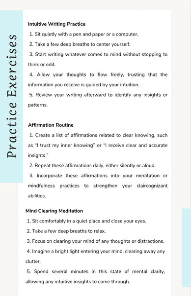 Spirit Communication E-Book