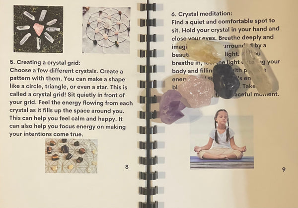 Crystal Book Set for Children with Crystals