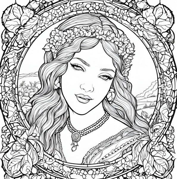 Free Pomona Coloring Sheets