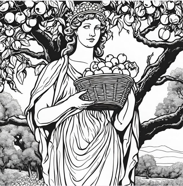Free Pomona Coloring Sheets