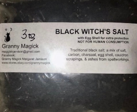 Granny Magick's Witch's Black Salt