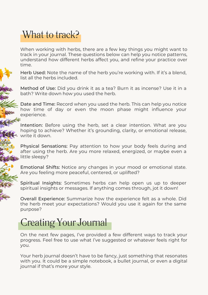 Herb Allies for Spiritual Awakening EBook