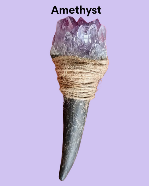 Crystal Antler Wands