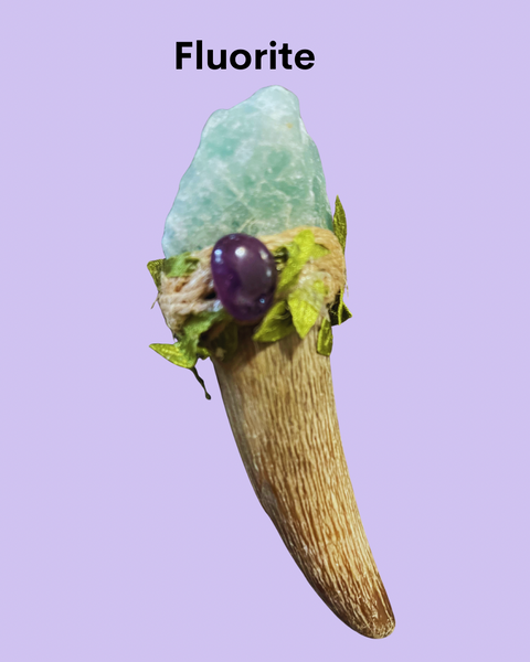 Crystal Antler Wands