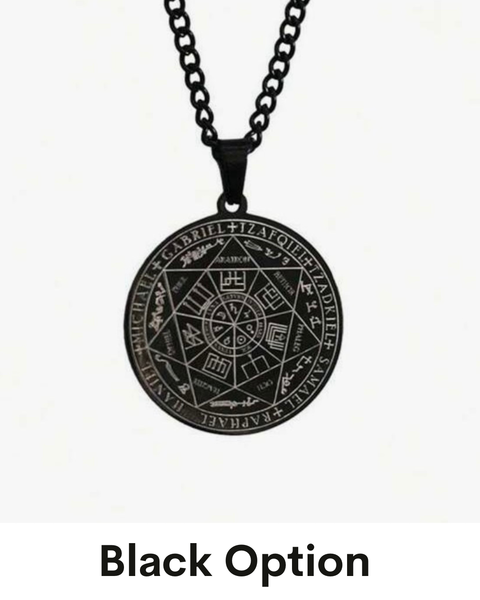Seven Archangels Seal of Solomon Pendant