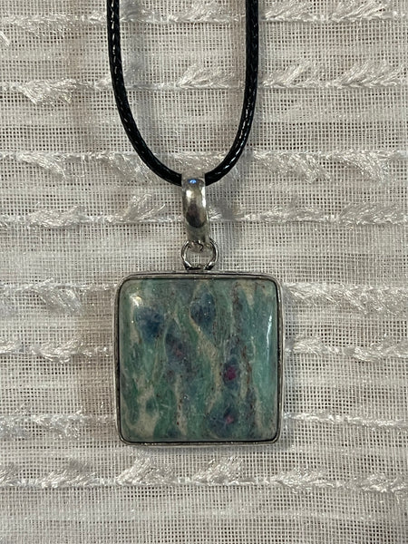 Ruby in Fuschite Pendants #401