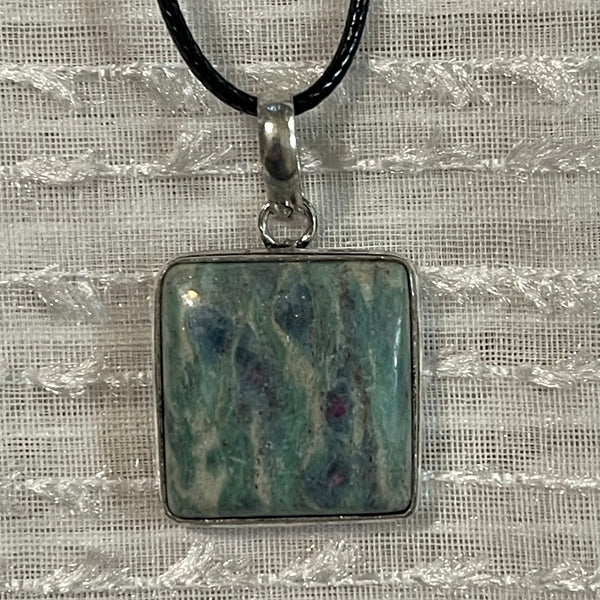 Ruby in Fuschite Pendants #401