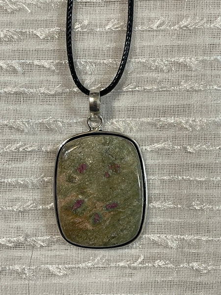 Ruby in Fuschite Pendants #401