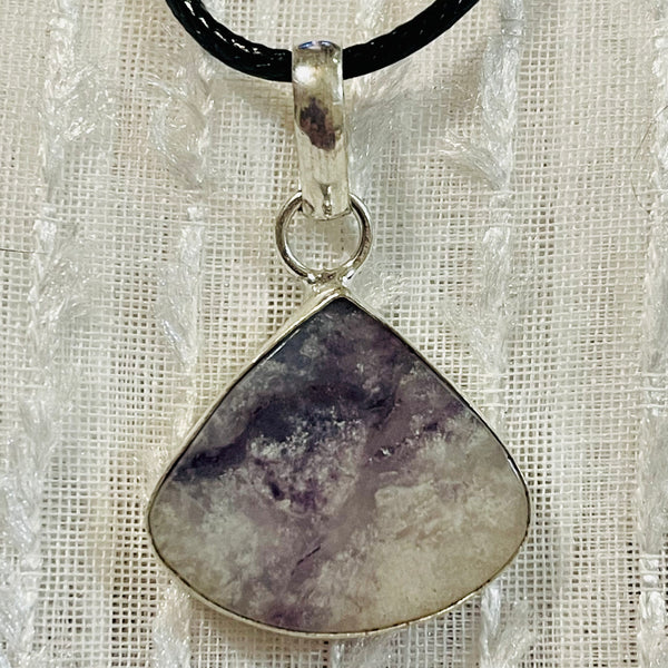 Purple Fuorite Pendants #404