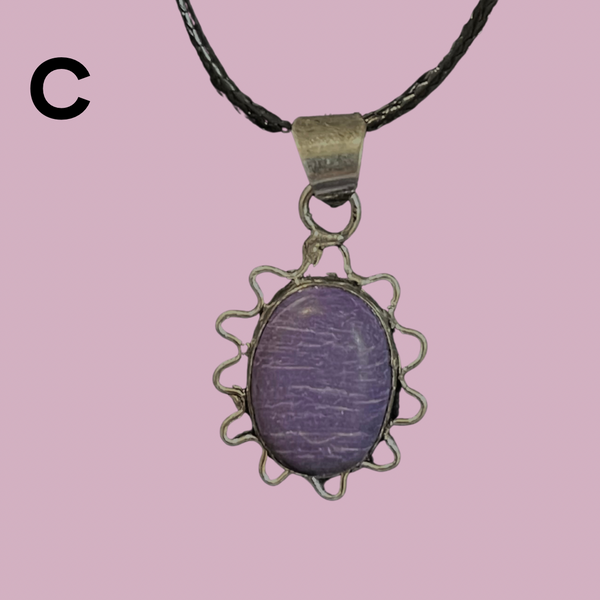 Charoite Pendants