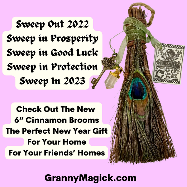 6” Cinnamon Broom