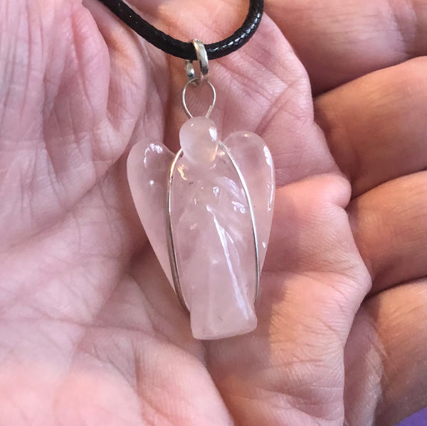 Gemstone Wire Wrapped Angel