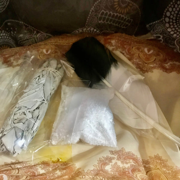 Abalone Shell Sage Bundle Smudge Set