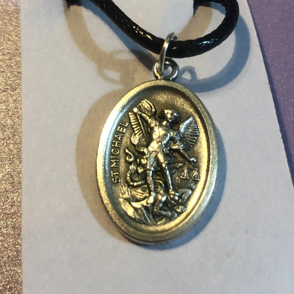 Archangel Michael Prayer Card & Pendant