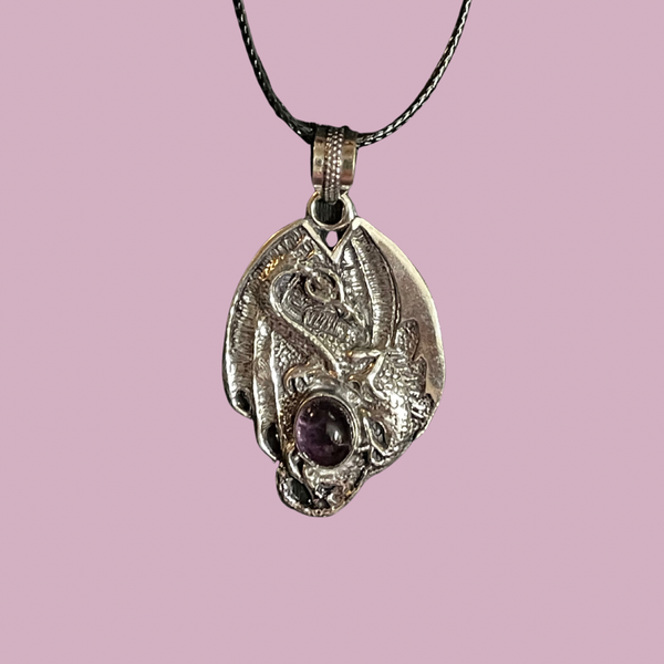 Dragon Crystal Stone Pendant