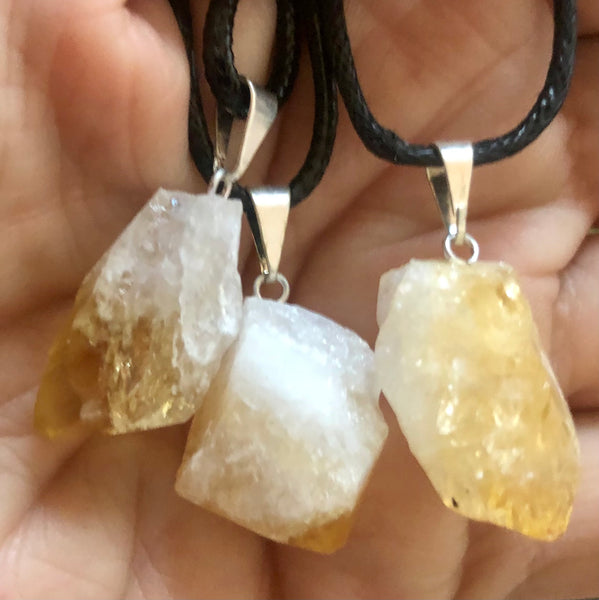 Citrine Natural Pendant
