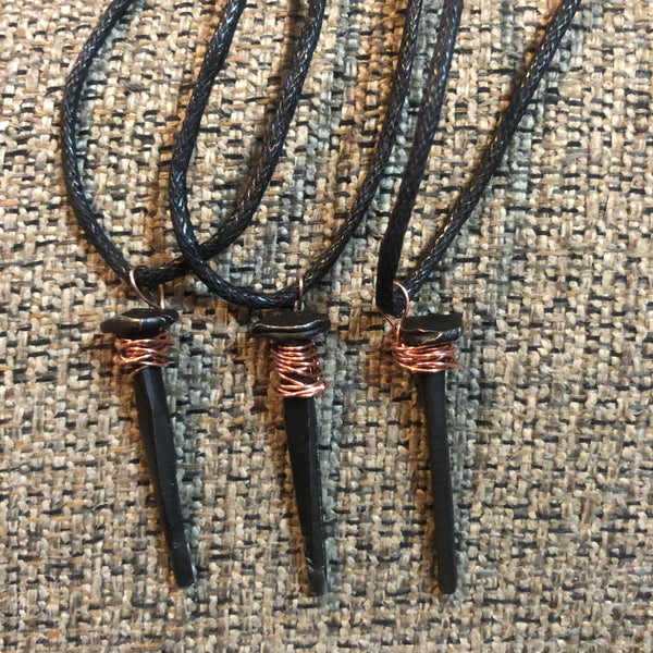 Blessed & Charged Iron Nail Necklace (Protection)