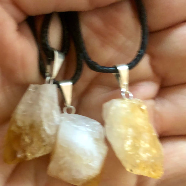 Citrine Natural Pendant