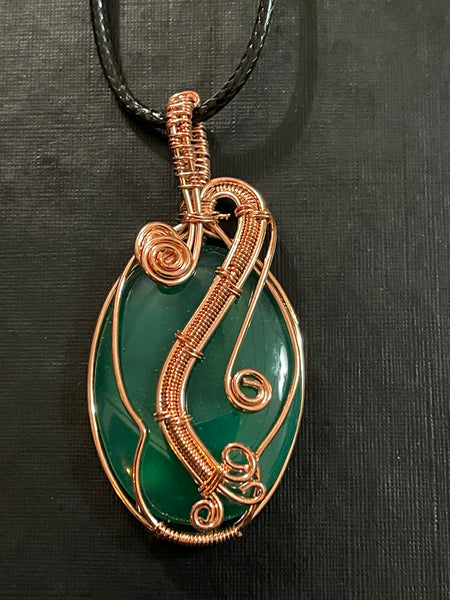 Copper Wrapped Gemstones