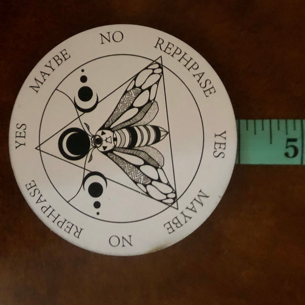 Pendulum Dowsing Board Wood