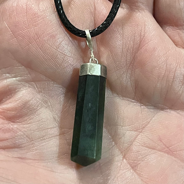 Nephrite Jade Pencil Pendant