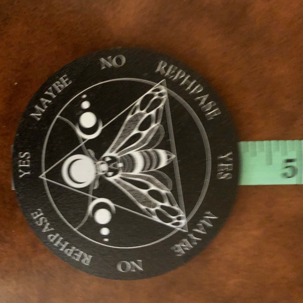 Pendulum Dowsing Board Wood