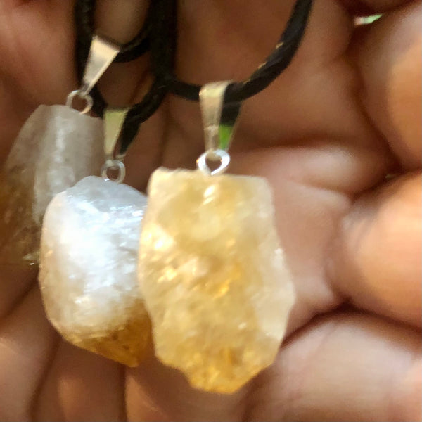 Citrine Natural Pendant