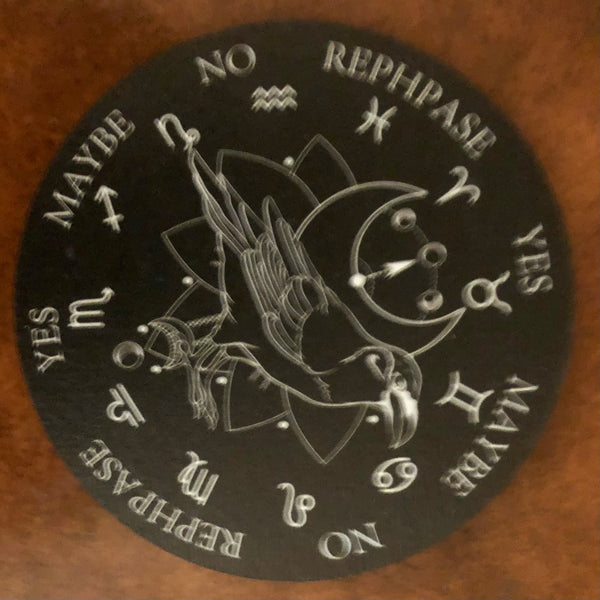Pendulum Dowsing Board Wood