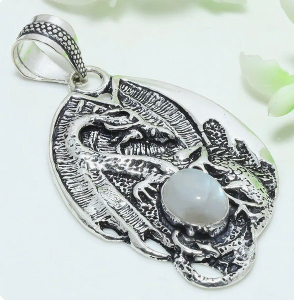 Dragon Crystal Stone Pendant