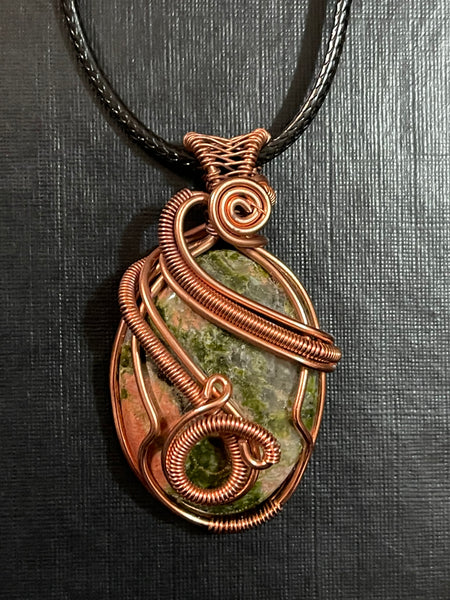 Copper Wrapped Gemstones