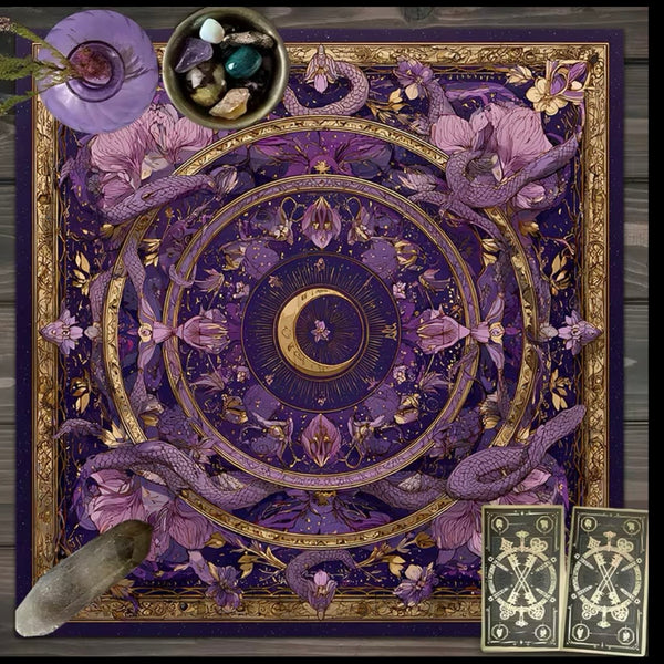 Mystic Amethyst Altar Cloth