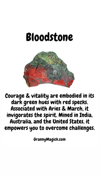 Bloodstone polished