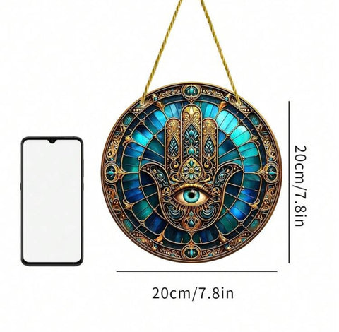 Hamsa Hand Suncatcher