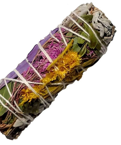 Calendula Floral Herb Bundle Smudge