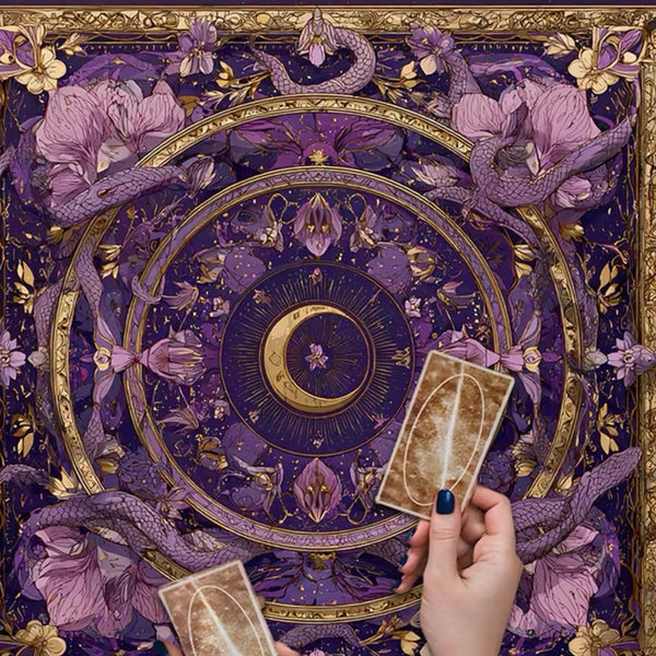 Mystic Amethyst Altar Cloth