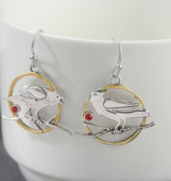 Raven Earrings