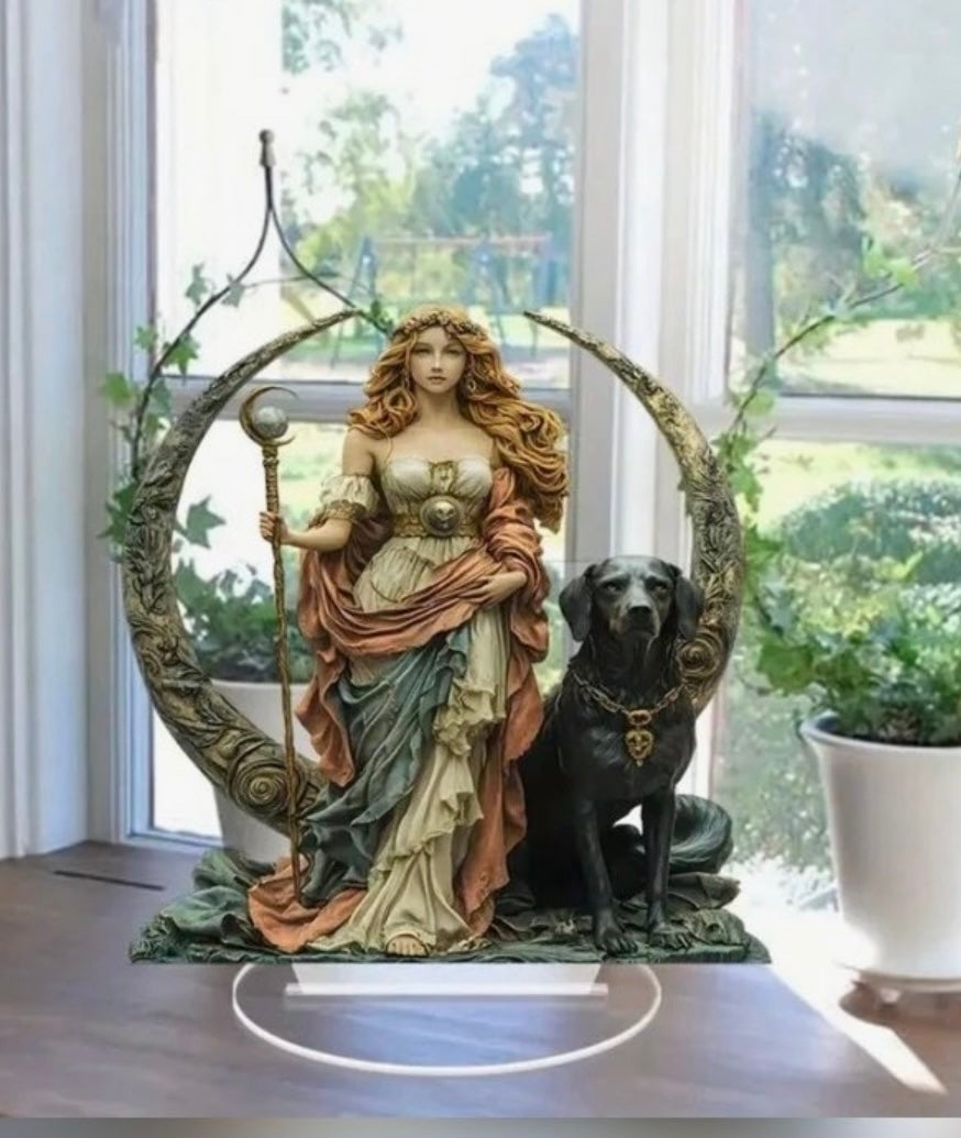 Hecate Clear Acrylic with Stand