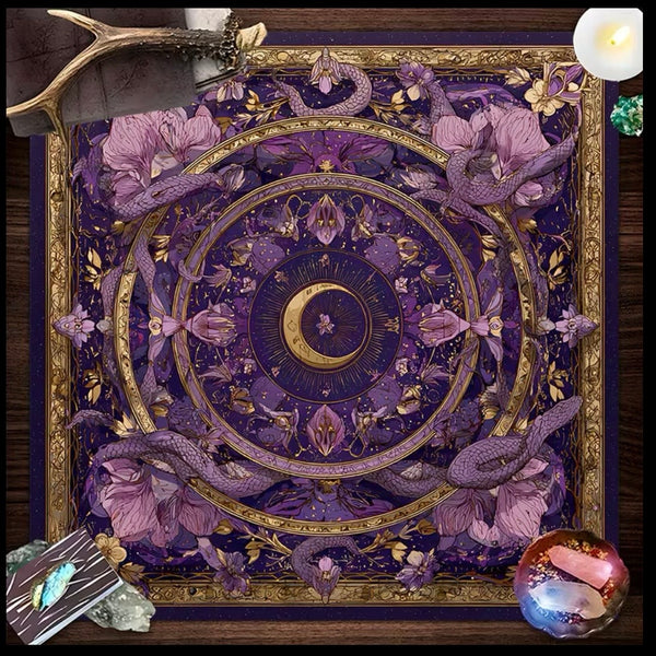 Mystic Amethyst Altar Cloth