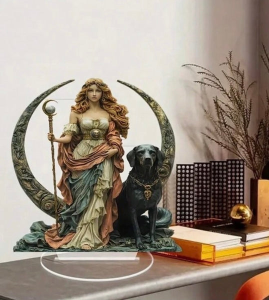Hecate Clear Acrylic with Stand