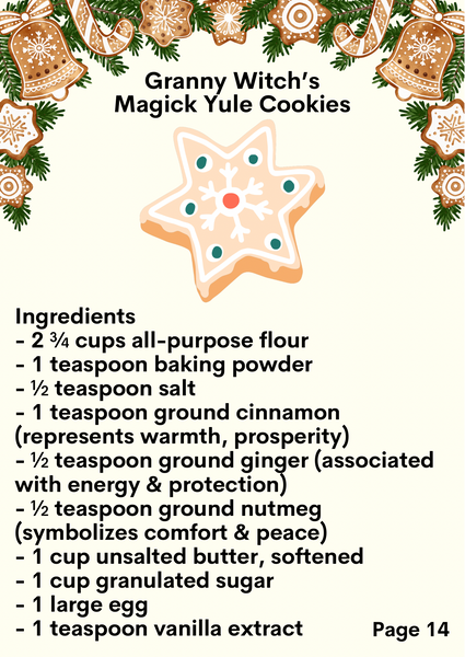 E-Book Granny Magick’s Yule Cookies